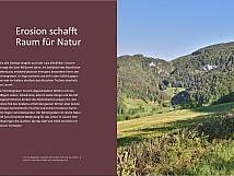 Erosion schafft Raum für Natur