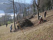 Arbeitseinsatz im 2016