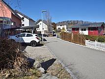 Blick von der Lammetstrasse in die Dorfmatt