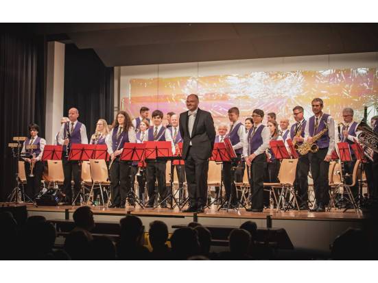 Auftritt am Konzertabend