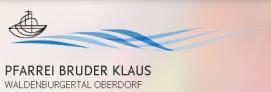 Römisch-katholische Kirchgemeinde Bruder Klaus Waldenburgertal 