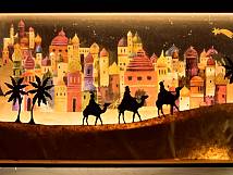 Orientalische Stadt - Adventsfenster 2020