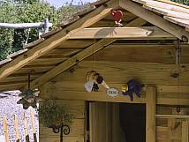 Details vom neuen Spielhäuschen