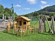 Ein neues Spielhäuschen für die Kleinen